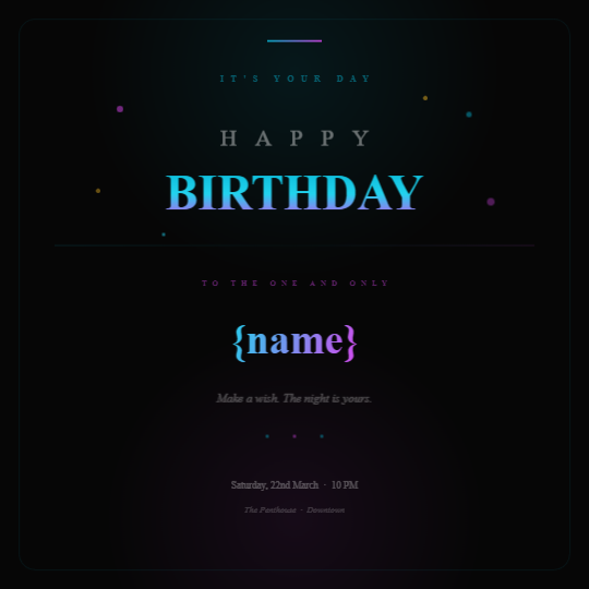 Midnight Birthday