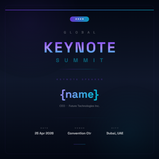 Neon Keynote Summit